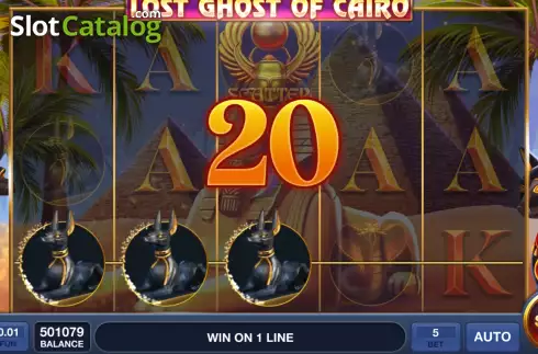 Скрин3. Lost Ghost of Cairo слот