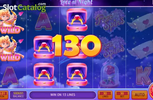 Скрин4. Love at Night слот