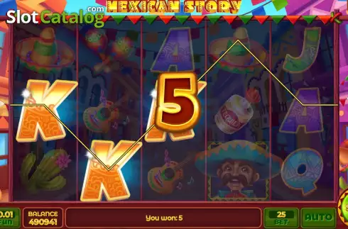 Скрин3. Mexican Story слот