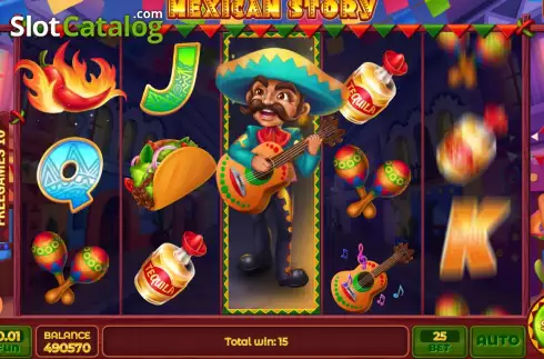 Скрин6. Mexican Story слот