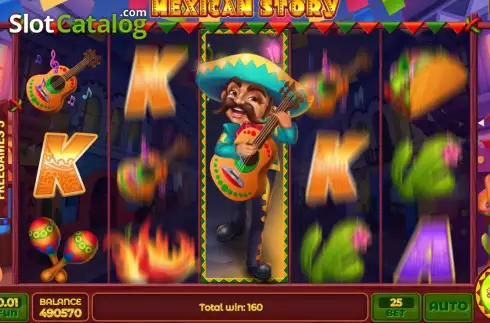 Скрин7. Mexican Story слот