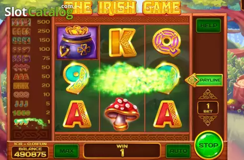 Скрин3. The Irish Game Respin слот