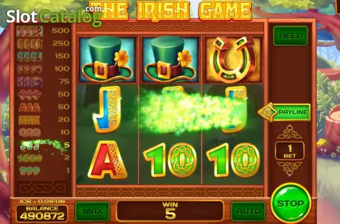 Скрин4. The Irish Game Respin слот