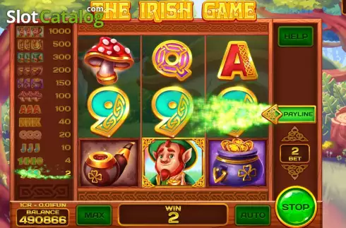 Скрин3. The Irish Game (Pull Tabs) слот