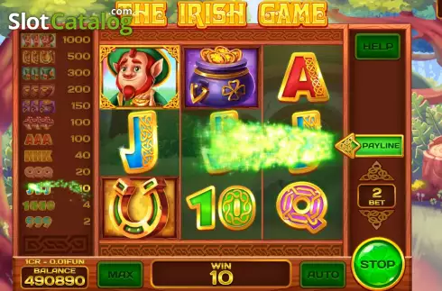 Скрин5. The Irish Game (Pull Tabs) слот