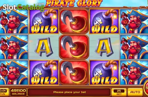 Скрин2. Pirate Glory (InBet Games) слот
