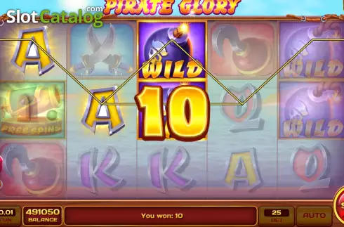 Скрин3. Pirate Glory (InBet Games) слот