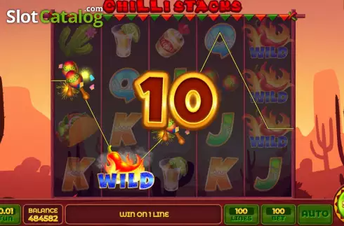 Скрин4. Chilli Stacks слот