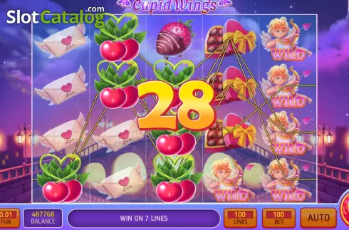 Скрин3. Cupid Wings слот
