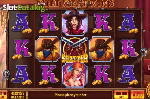 Скрин2. Wild West Wins слот