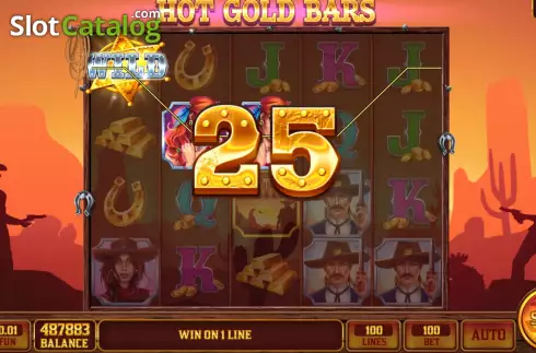 Скрин4. Hot Gold Bars слот