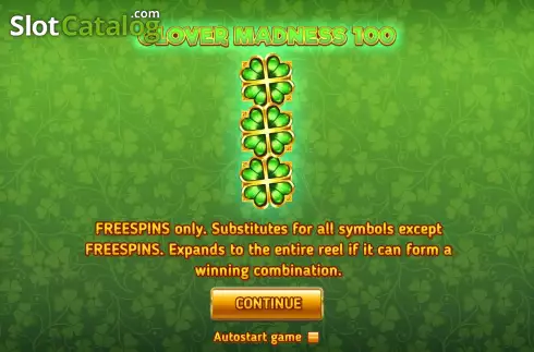 Скрин2. Clover Madness 100 (Reel Respin) слот