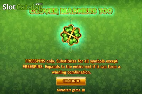 Скрин2. Clover Madness 100 (3x3) слот