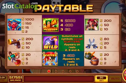 Скрин5. Treasure Snipes (InBet Games) слот