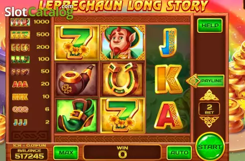 Скрин2. Leprechaun Long Story (Pull Tabs) слот
