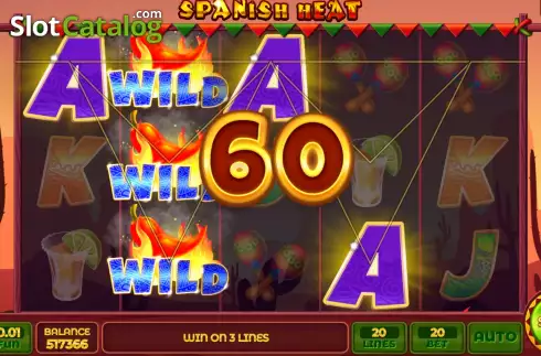 Скрин4. Spanish Heat слот