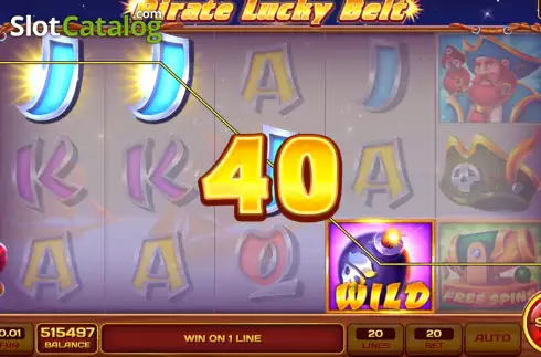 Скрин3. Pirate Lucky Belt слот