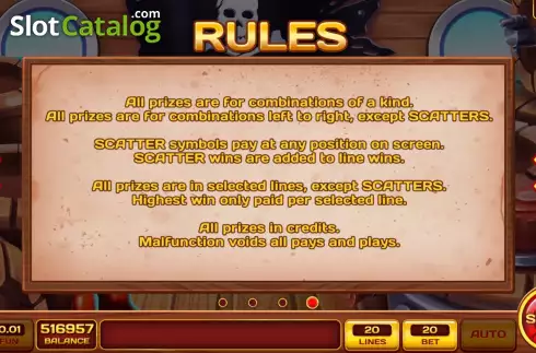 Скрин9. Pirate Lucky Belt слот