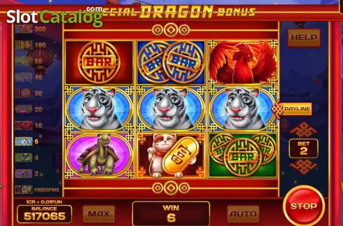 Скрин3. Special Dragon Bonus (3x3) слот
