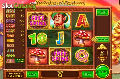 Скрин2. Rainbow Fortune (Pull Tabs) слот