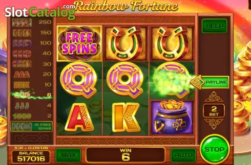 Скрин4. Rainbow Fortune (Pull Tabs) слот