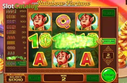 Скрин3. Rainbow Fortune (Pull Tabs) слот