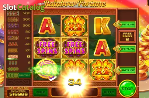 Скрин7. Rainbow Fortune (Pull Tabs) слот