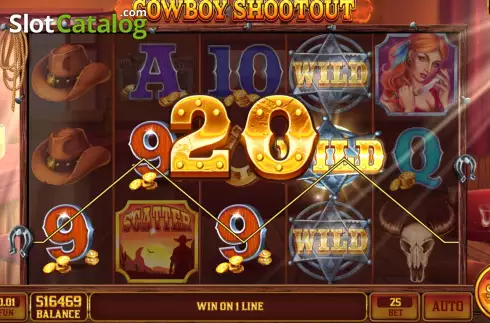 Скрин3. Cowboy Shootout (InBet Games) слот