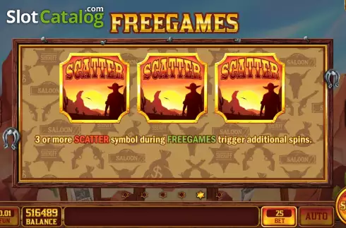 Скрин9. Cowboy Shootout (InBet Games) слот