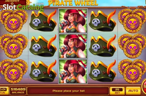 Скрин2. Pirate Wheel слот