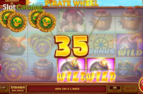Скрин3. Pirate Wheel слот