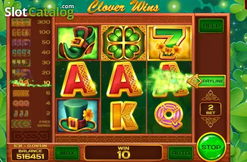 Скрин4. Clover Wins (Pull Tabs) слот