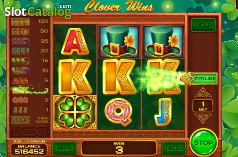 Скрин4. Clover Wins (3x3) слот