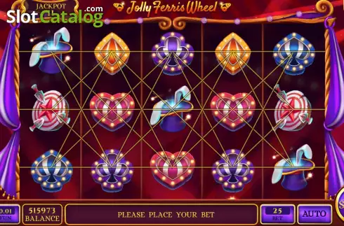 Скрин2. Jolly Ferris Wheel слот