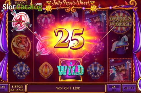 Скрин3. Jolly Ferris Wheel слот