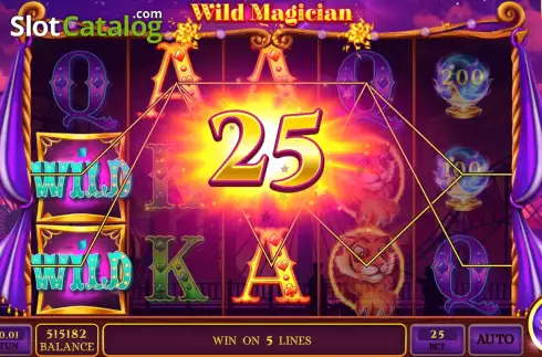 Скрин3. Wild Magician слот