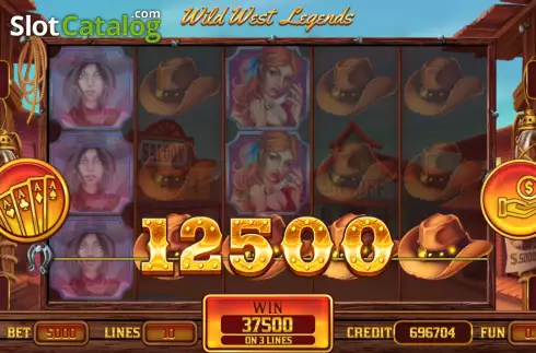 Скрин4. Wild West Legends (InBet Games) слот