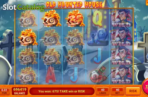 Скрин4. Old Haunted House слот