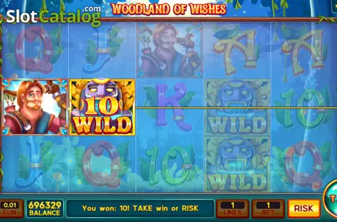 Скрин4. Woodland of Wishes слот
