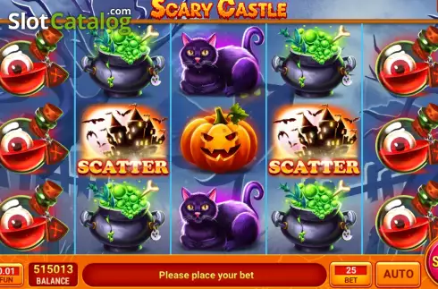 Скрин2. Scary Castle слот