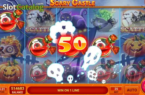 Скрин5. Scary Castle слот