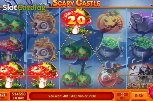 Скрин4. Scary Castle слот