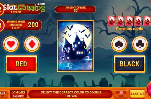Скрин6. Scary Castle слот