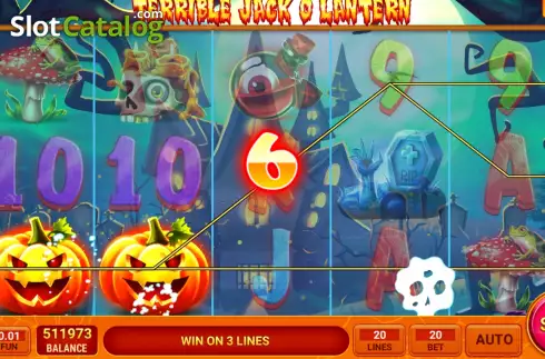 Скрин3. Terrible Jack O Lantern слот