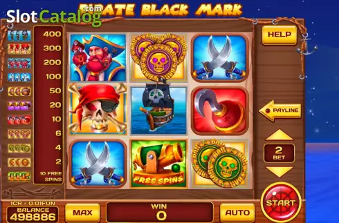 Скрин2. Pirate Black Mark (3x3) слот