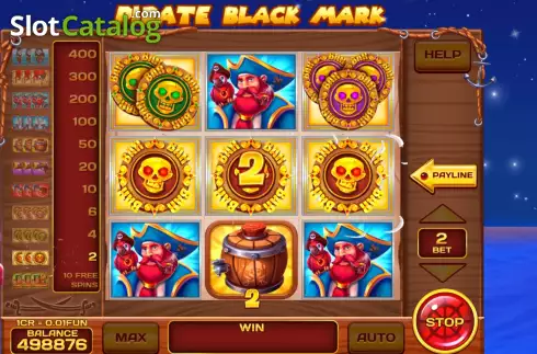 Скрин3. Pirate Black Mark (3x3) слот