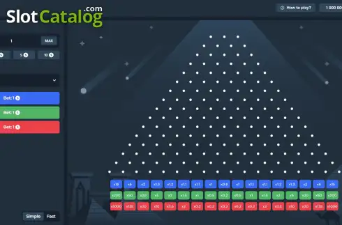 Скрин2. Plinko 1000 слот