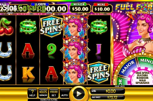 Скрин2. Full Force Link Vegas Revue слот