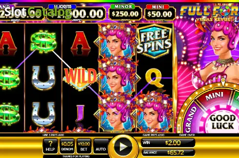 Скрин3. Full Force Link Vegas Revue слот