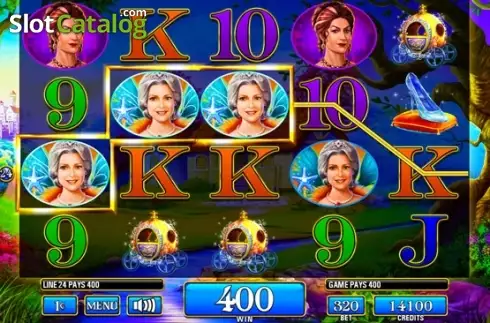 Скрин3. Cinderella: Dreams Come True слот